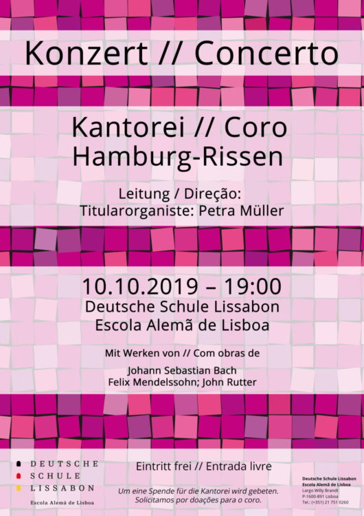 Kantorei Hamburg Konzert Lissabono